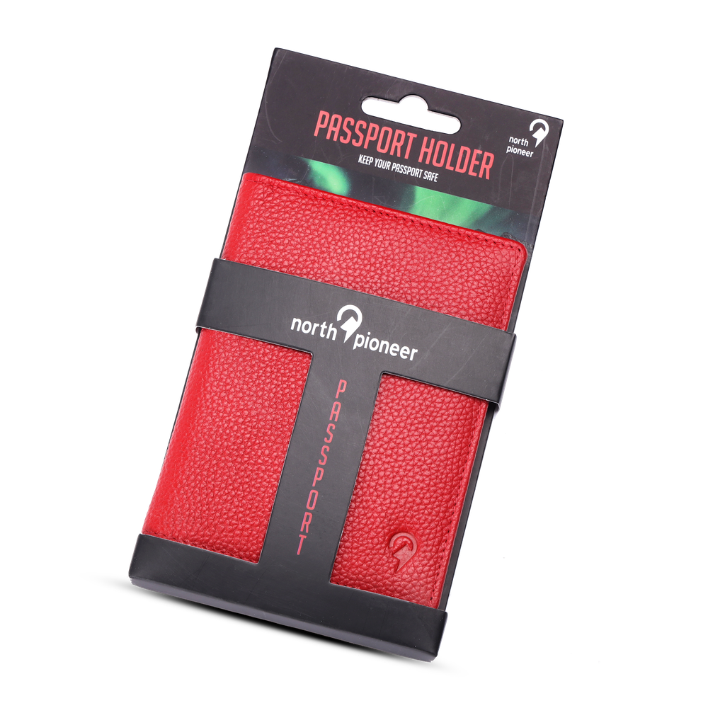 North Pioneer Passfodral – läder RFID-skydd