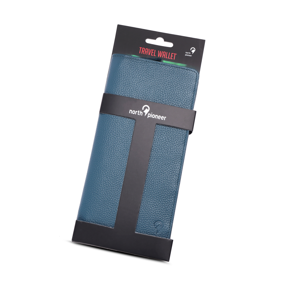 North Pioneer Resemapp – läder RFID-skydd