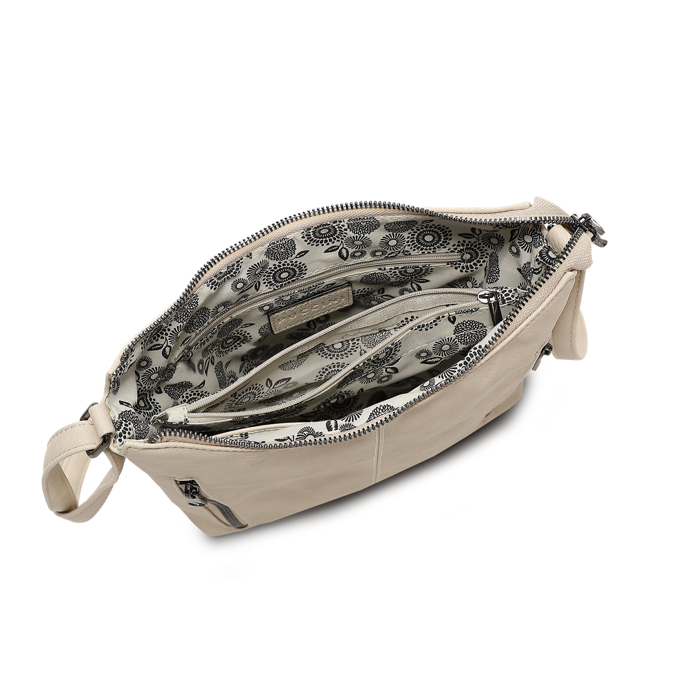 Axelväska i crossovermodell