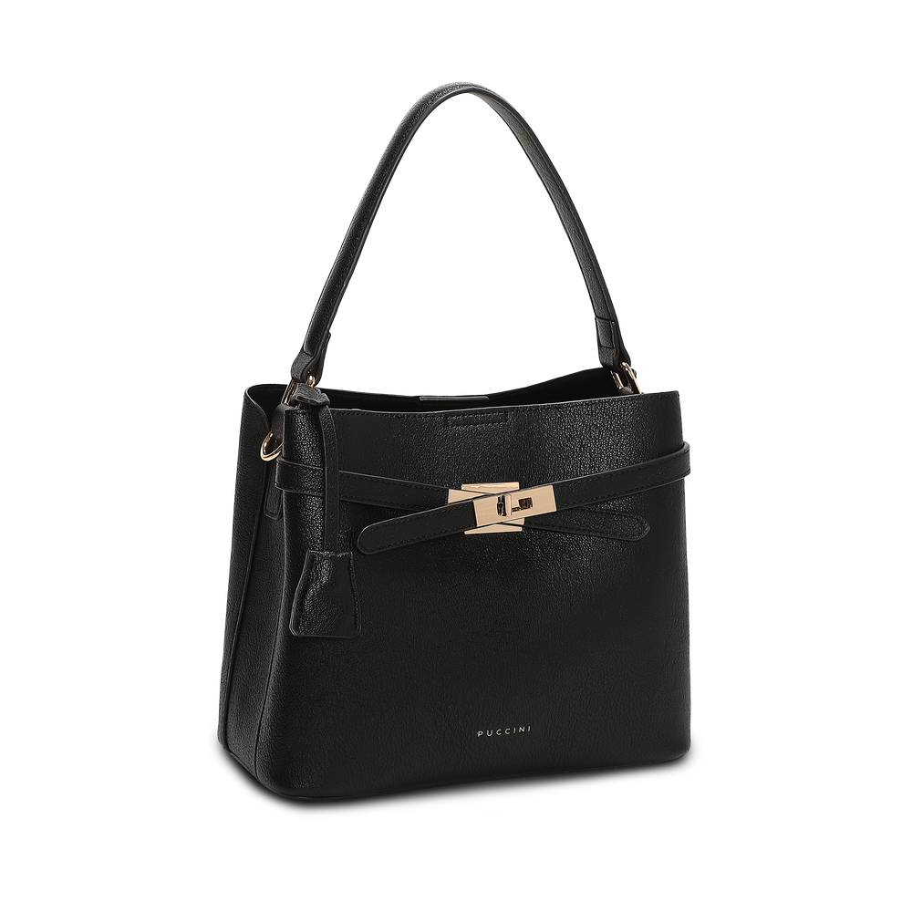 Axelväska i crossovermodell