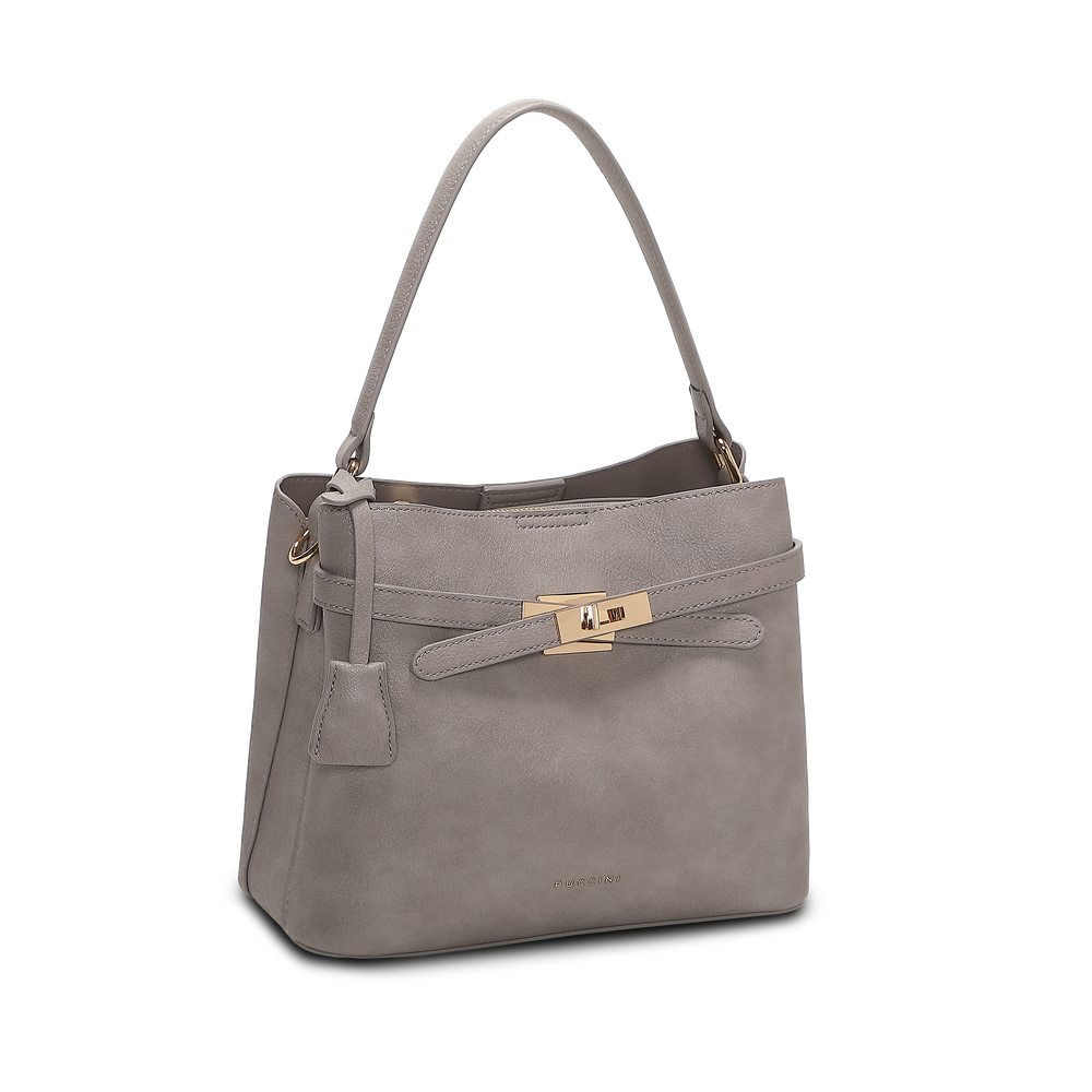 Axelväska i crossovermodell