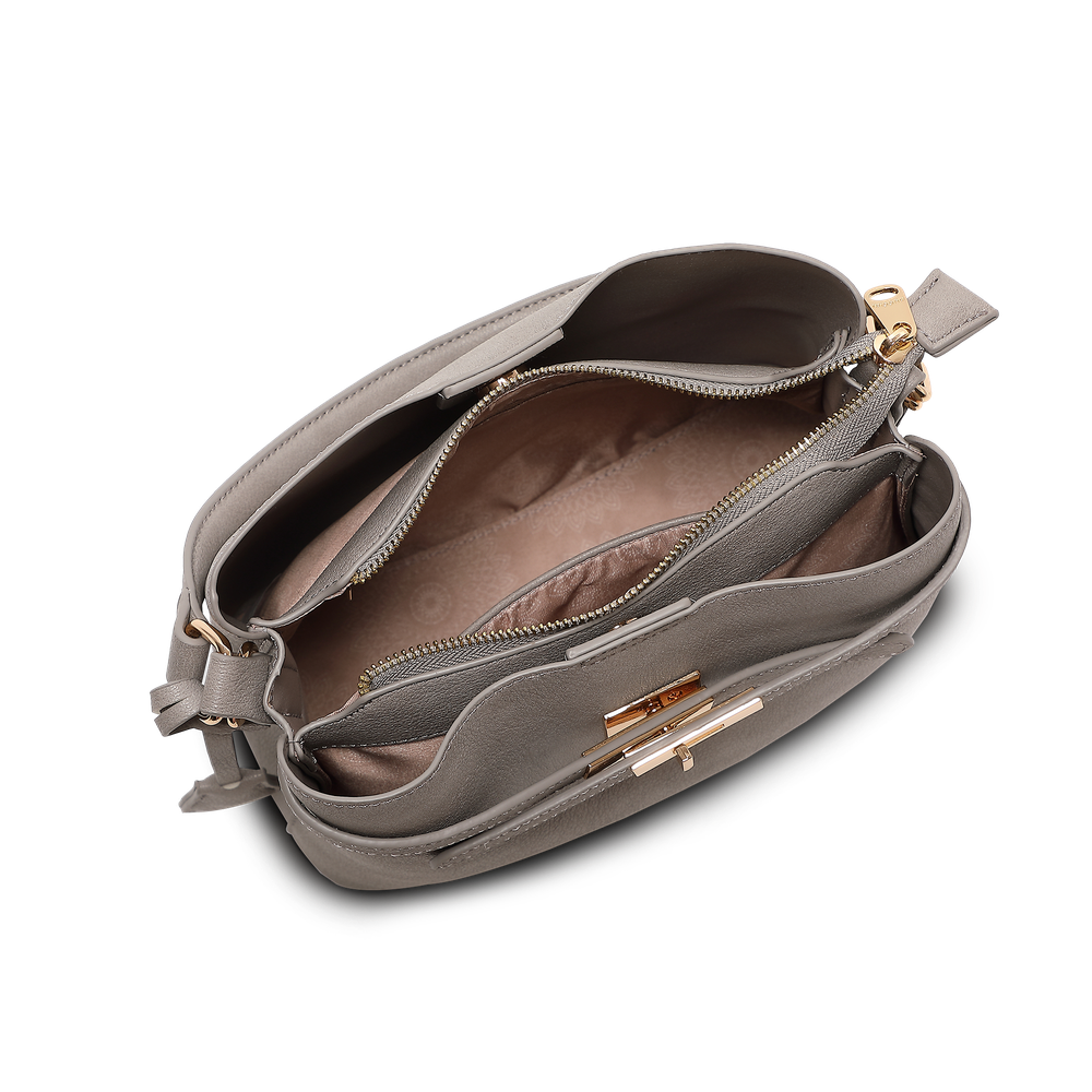 Axelväska i crossovermodell