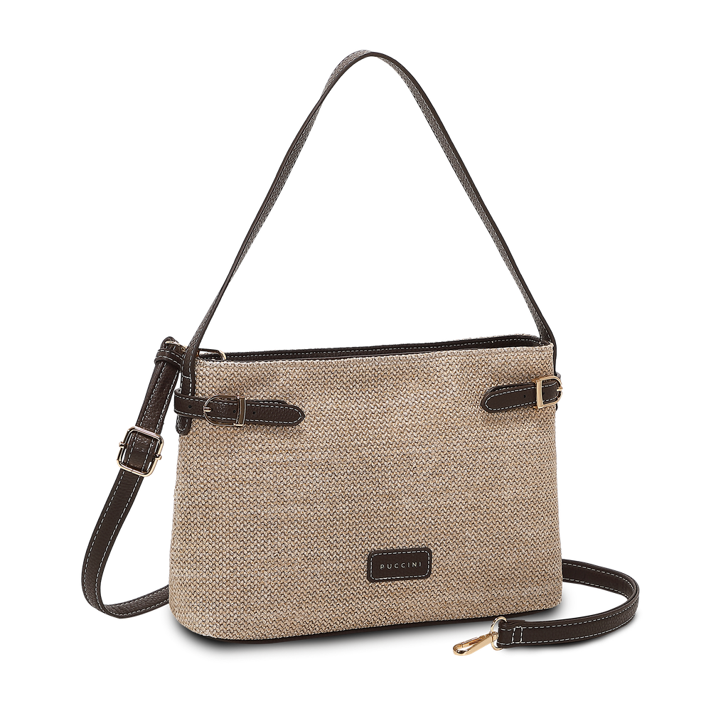 Axelväska i crossovermodell