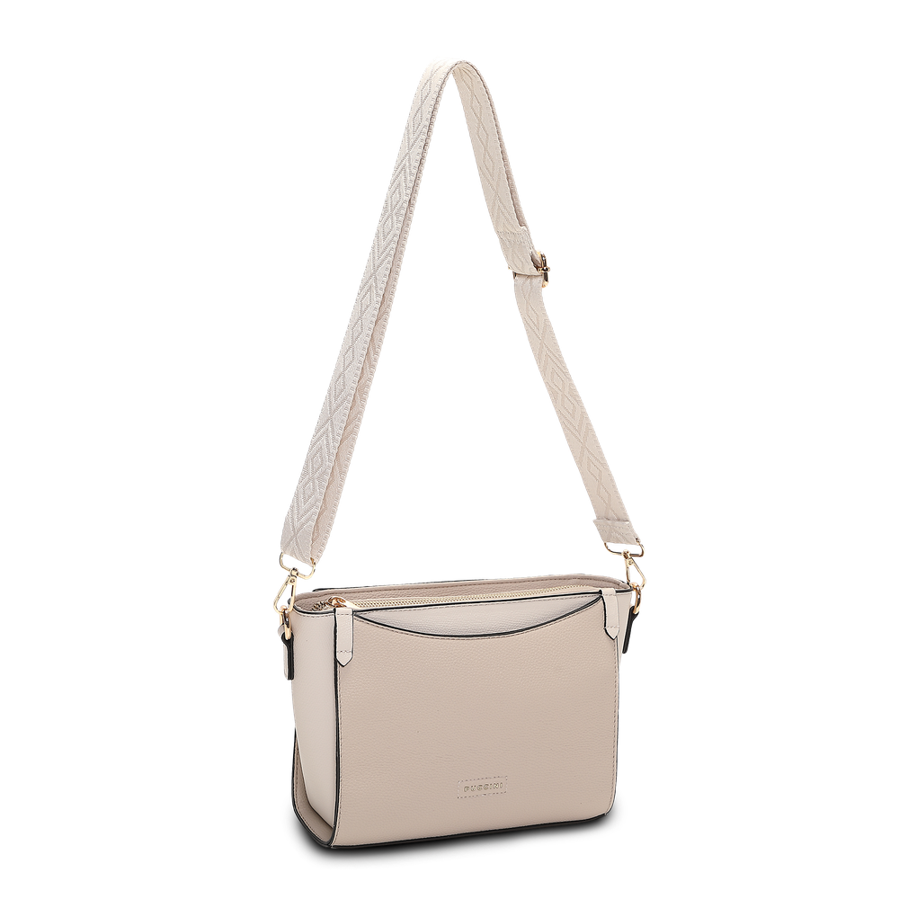 Axelväska i crossovermodell