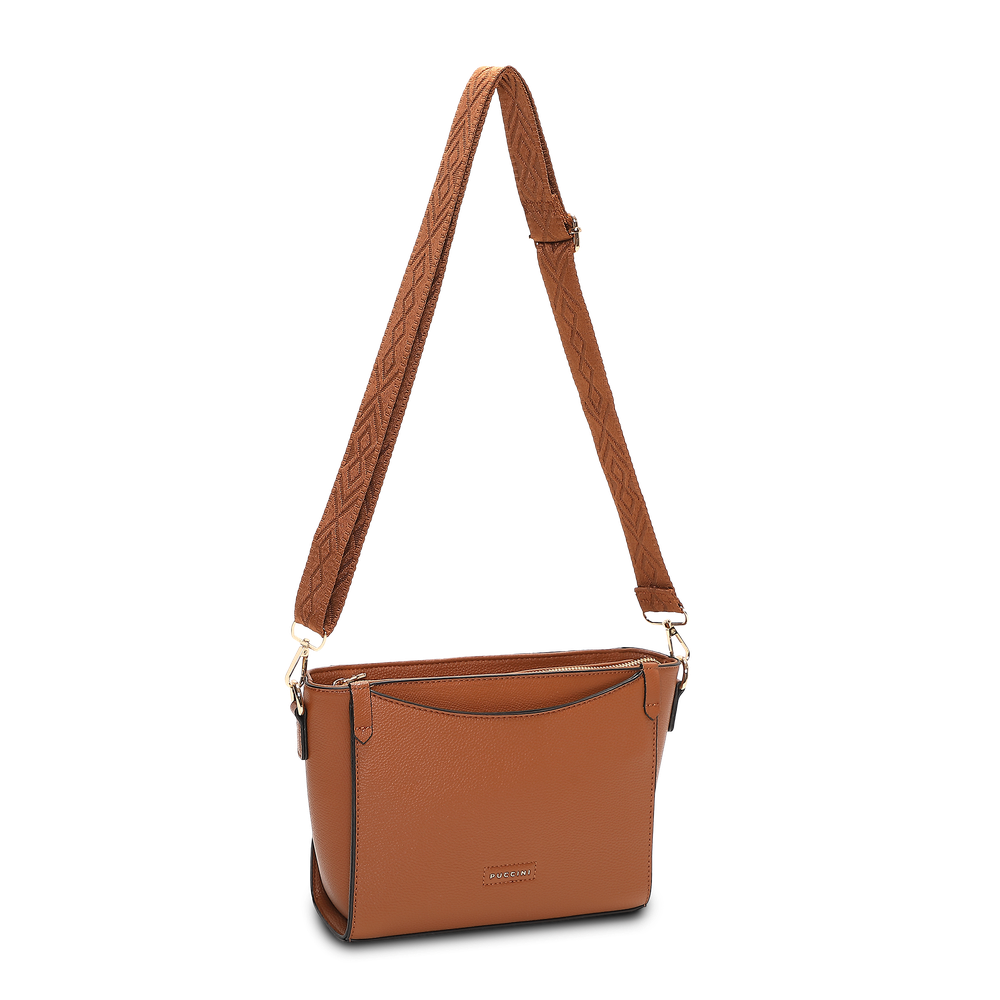 Axelväska i crossovermodell