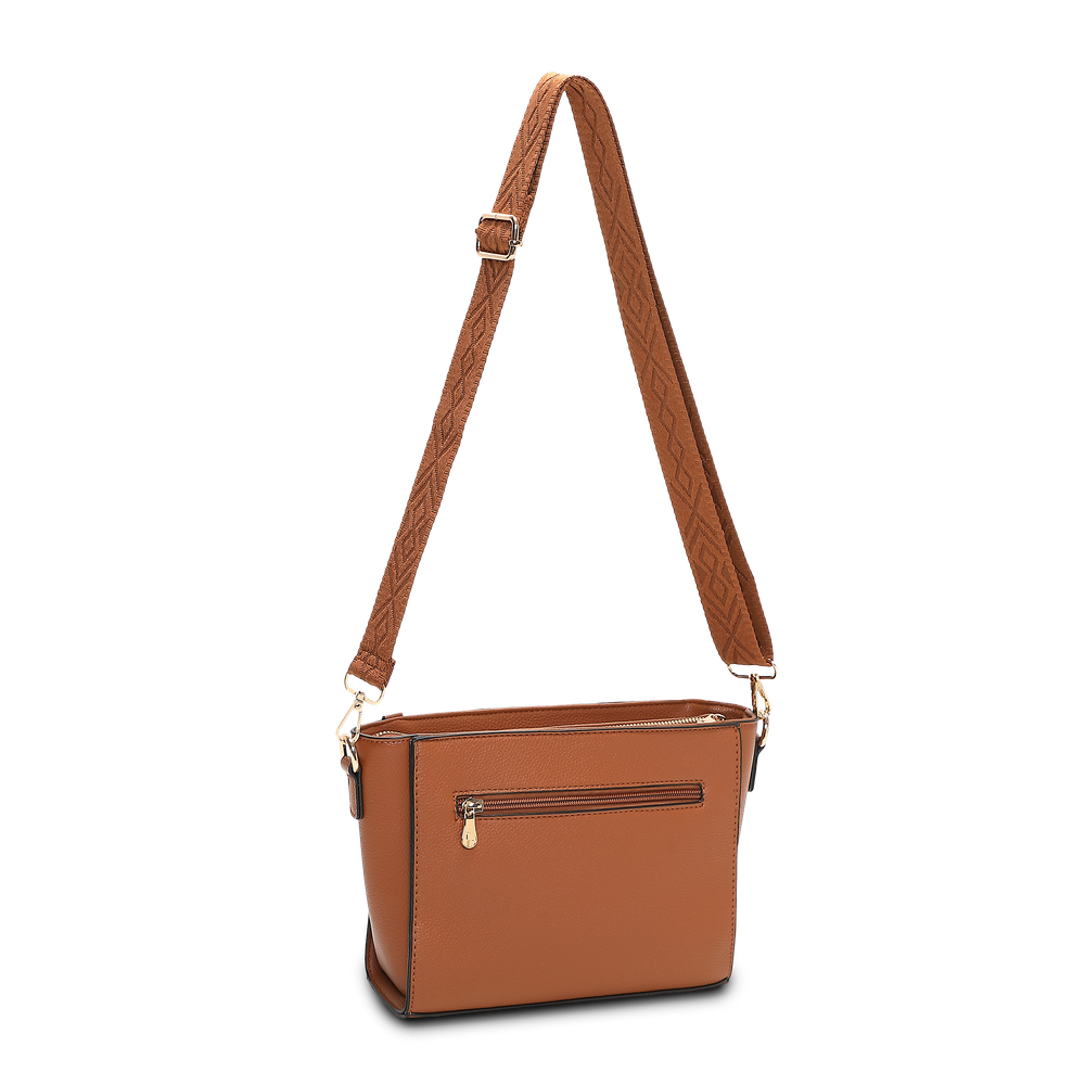 Axelväska i crossovermodell