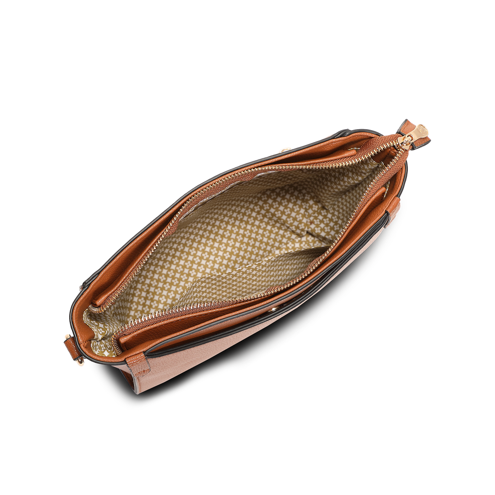 Axelväska i crossovermodell