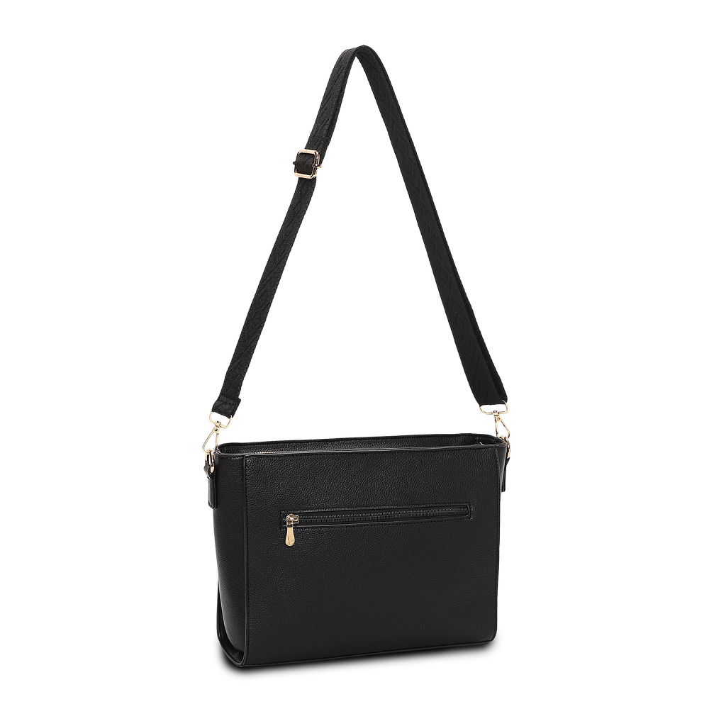 Axelväska i crossovermodell