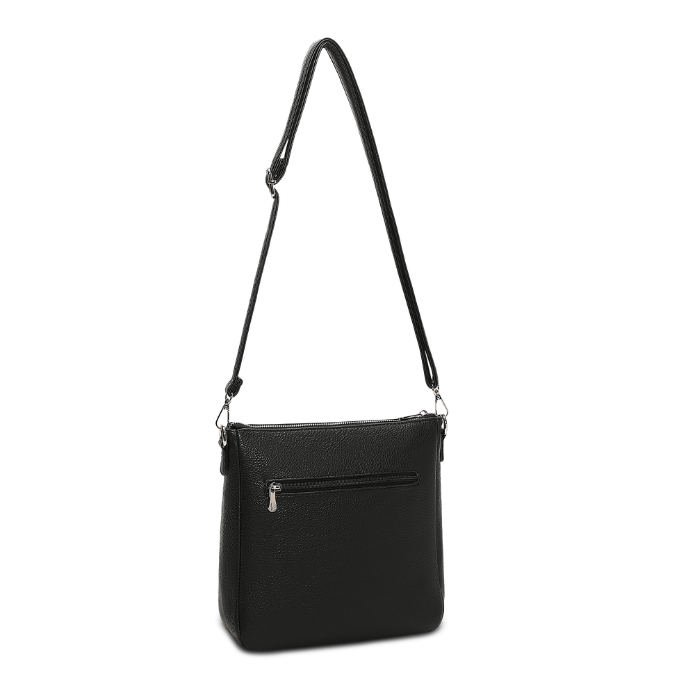 Axelväska i crossovermodell