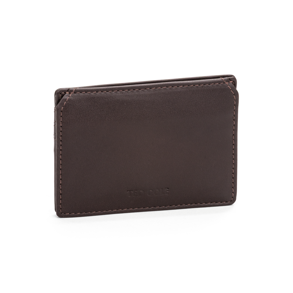 Korthållare i skinn