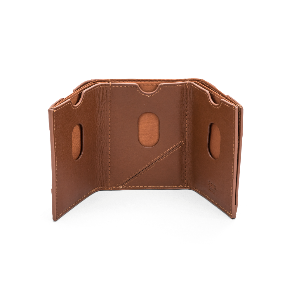 Korthållare i skinn