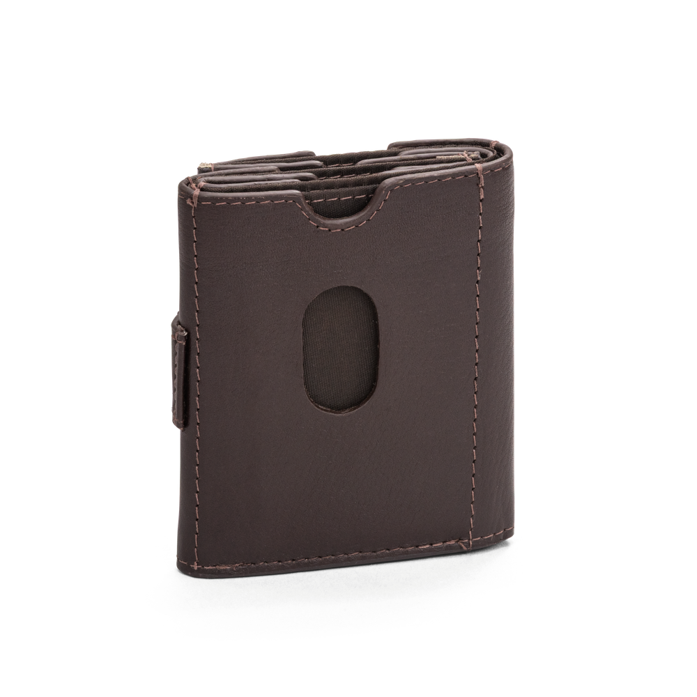 Korthållare i skinn