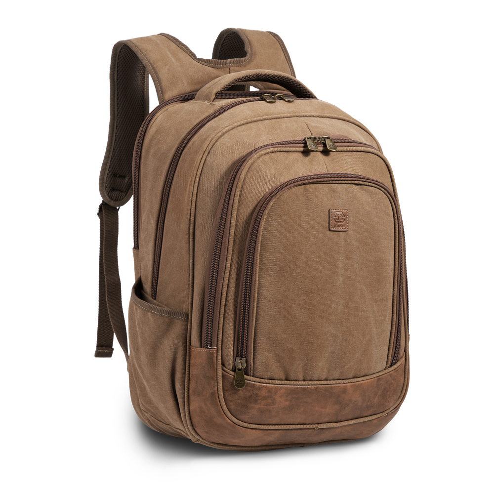 Ryggsäck med vadderat fack upp till 17" dator och surfplatta