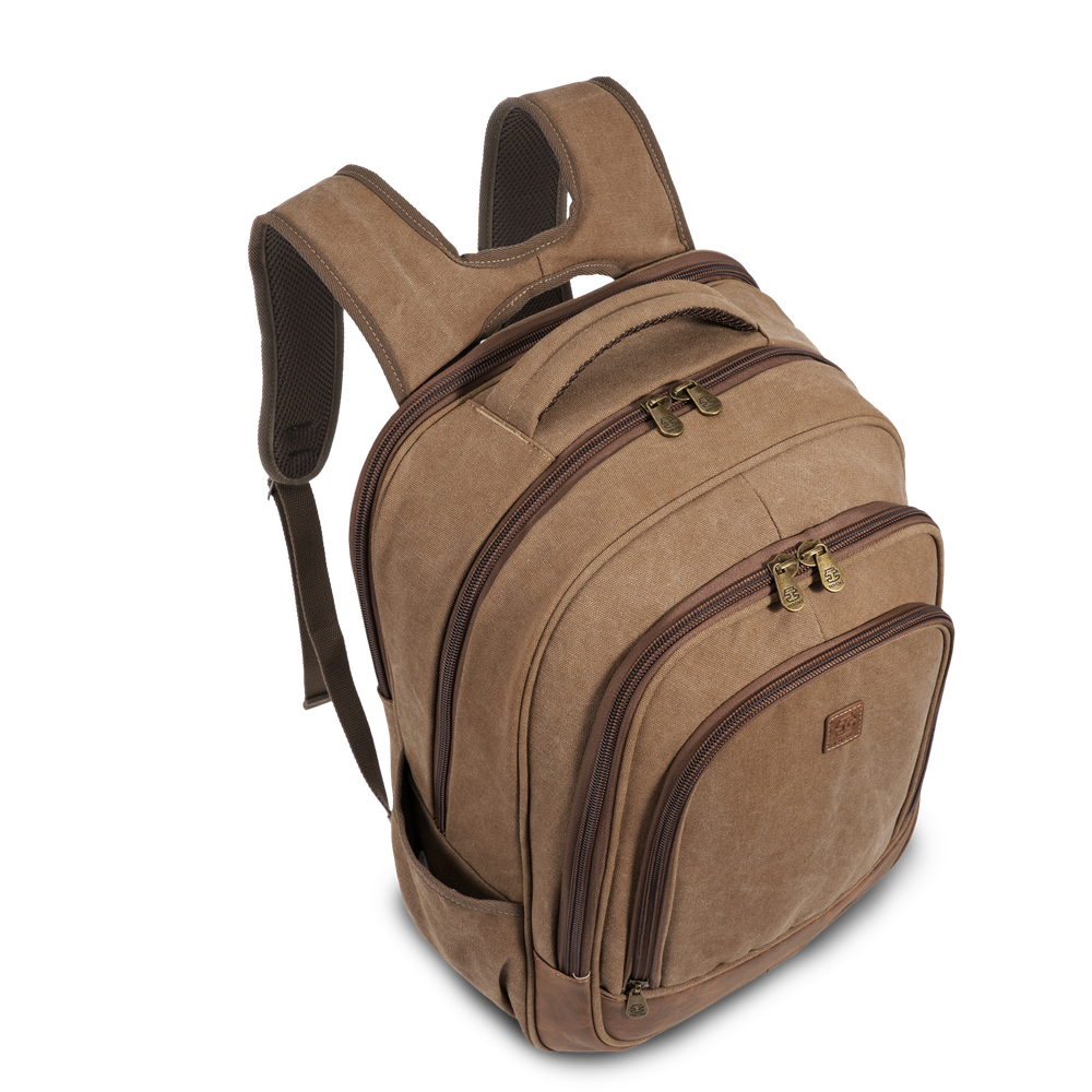 Ryggsäck med vadderat fack upp till 17" dator och surfplatta