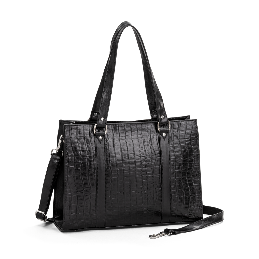 Tote bag 13,3" large i skinn