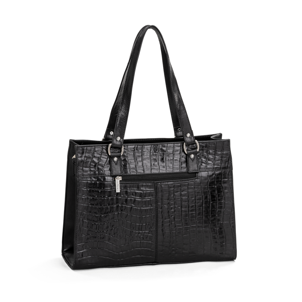 Tote bag 13,3" large i skinn