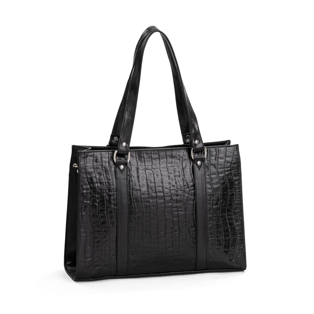 Tote bag 13,3" large i skinn