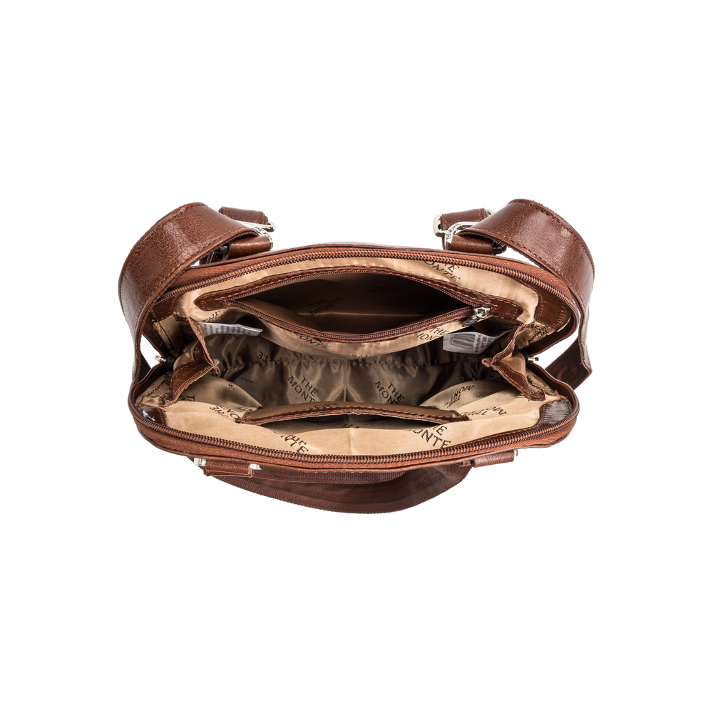 Ryggsäck/Axelremsväska i skinn