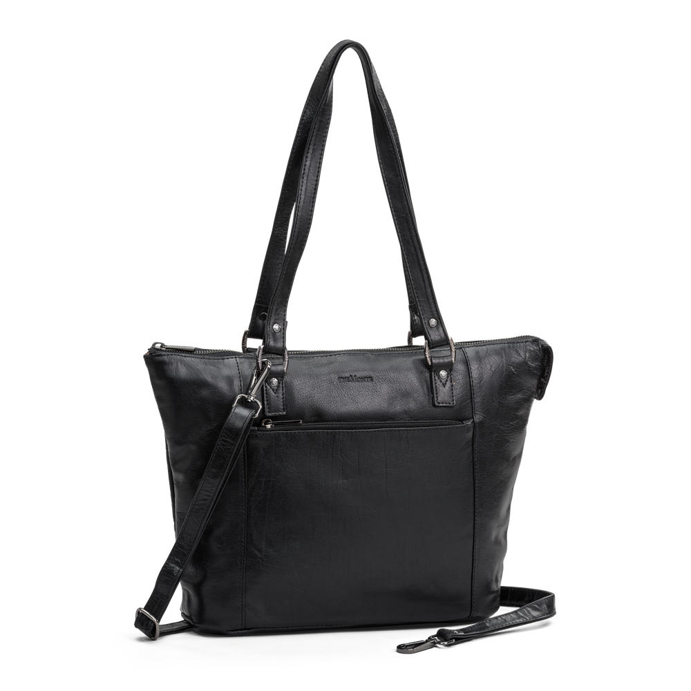 Tote bag i skinn