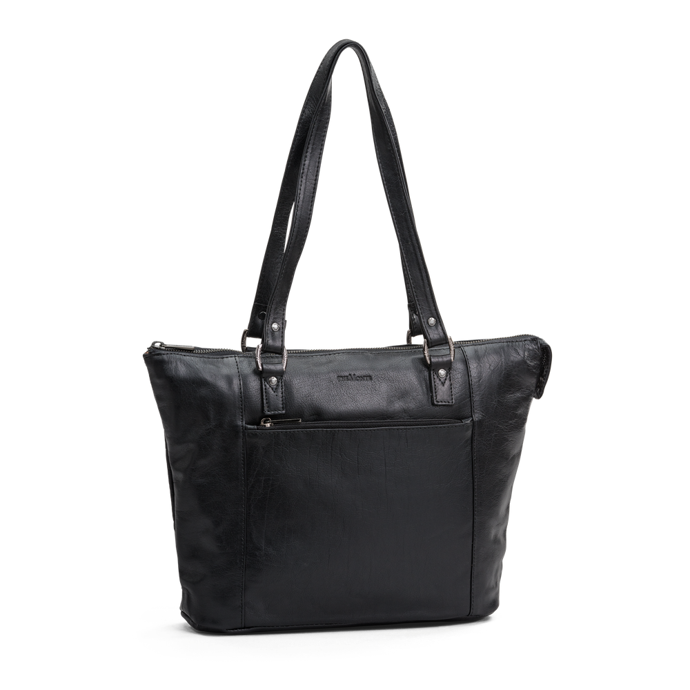 Tote bag i skinn