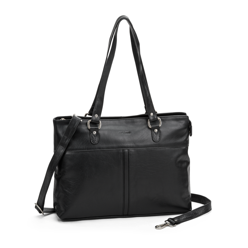 Tote bag 12,3” i skinn