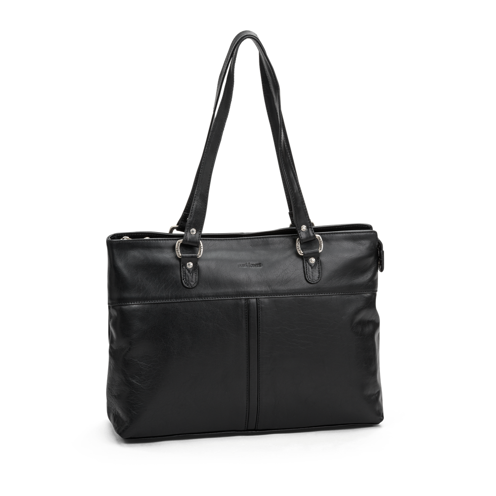 Tote bag 12,3” i skinn