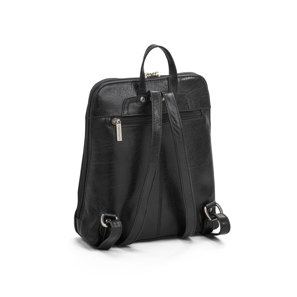 City ryggsäck i skinn