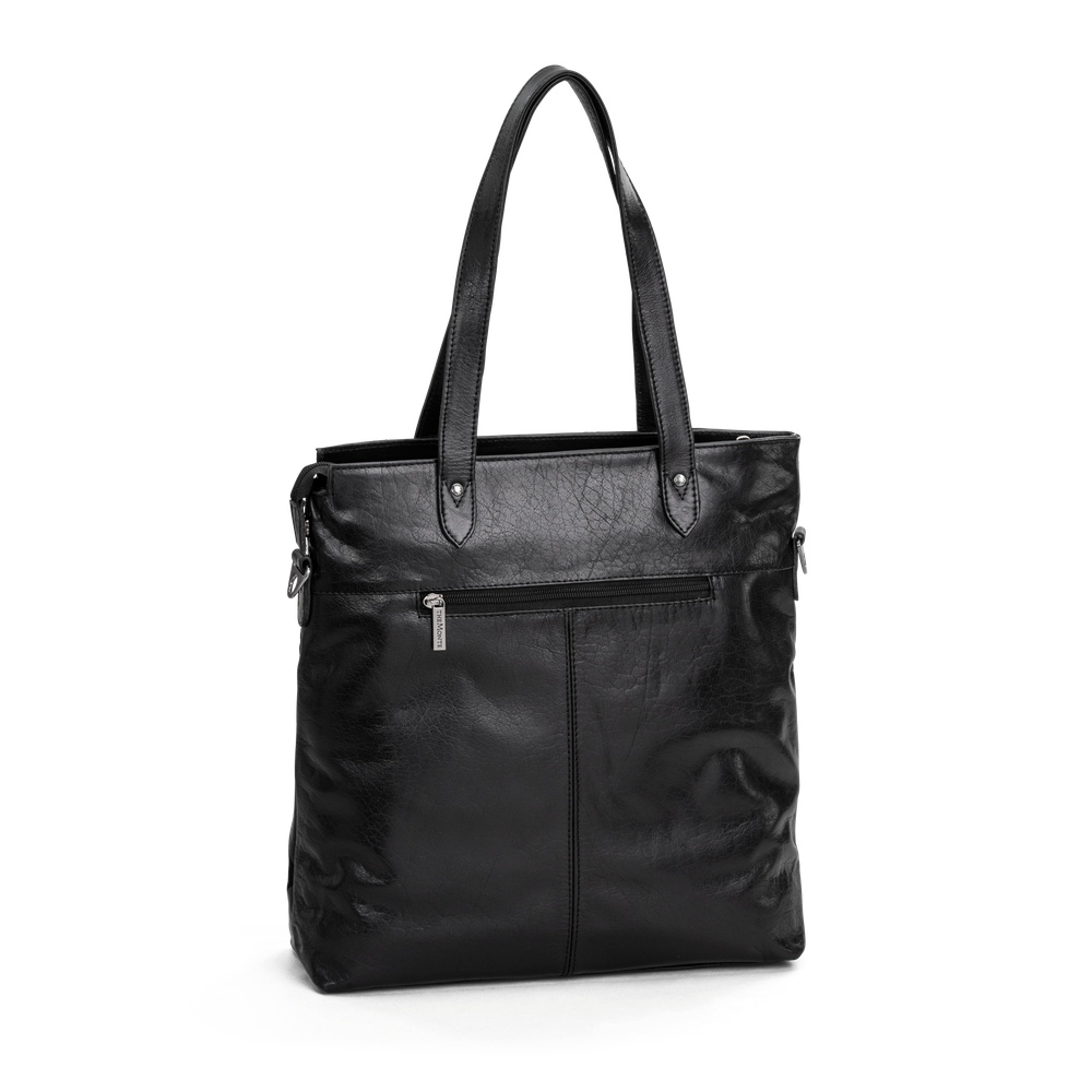 Tote bag iPad medium i skinn