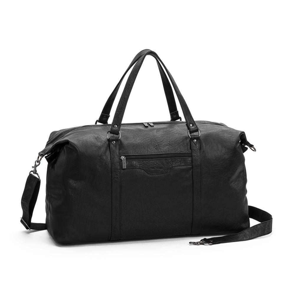 Weekend bag i skinn, 35 L