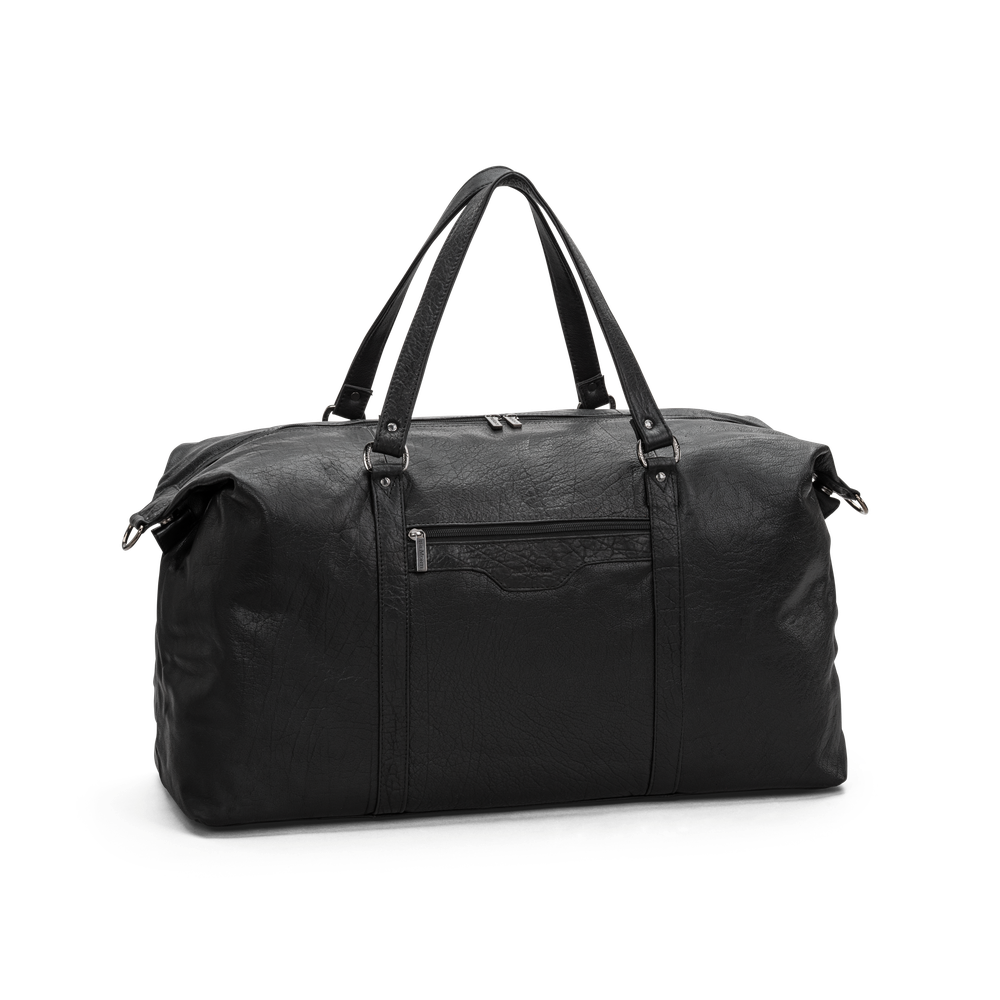 Weekend bag i skinn, 35 L