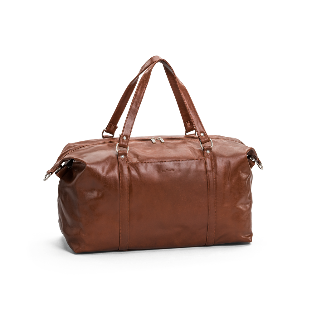 Weekend bag i skinn