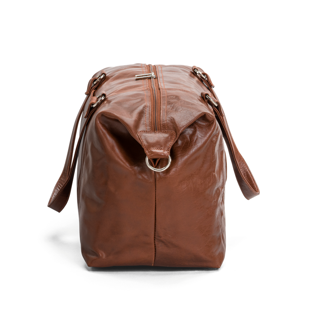 Weekend bag i skinn