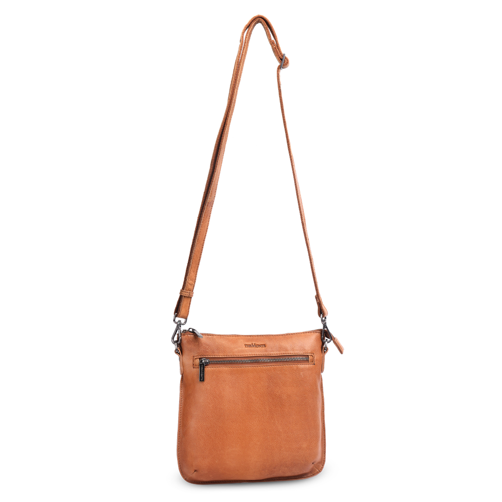 Crossbody i skinn