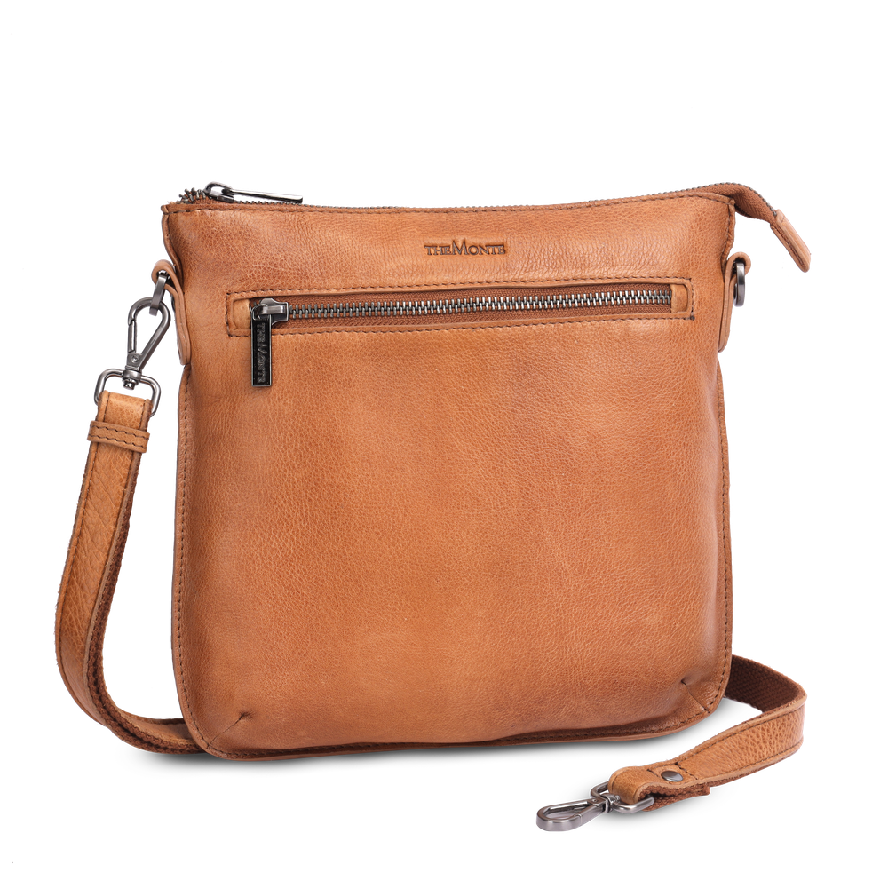 Crossbody i skinn