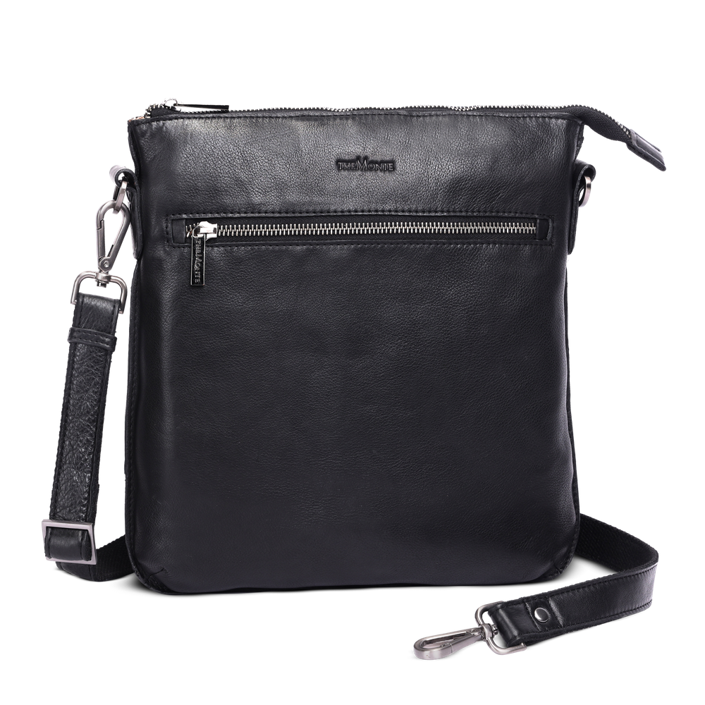 Crossbody i skinn