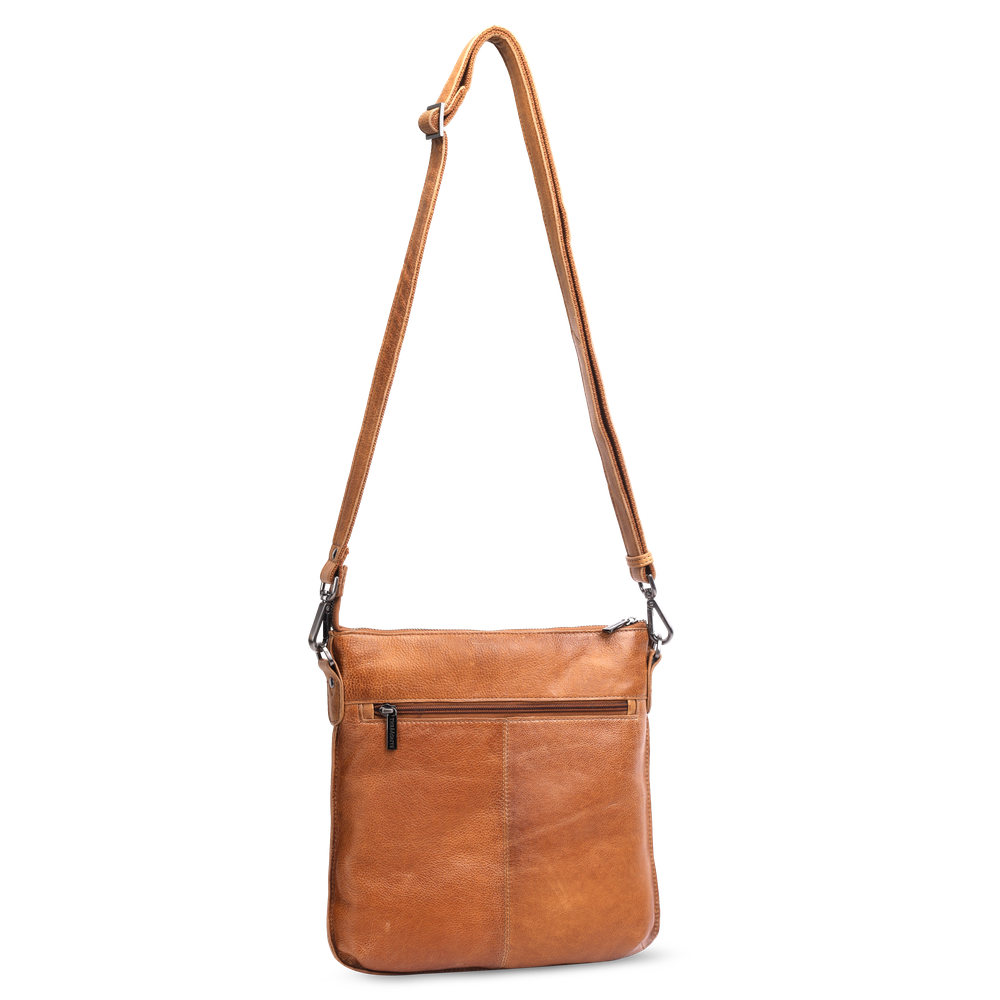 Crossbody i skinn