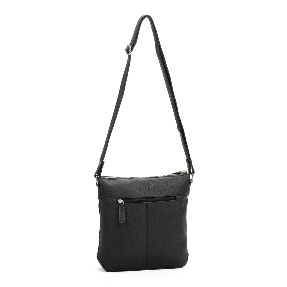 Crossbody axelväska Medium i skinn