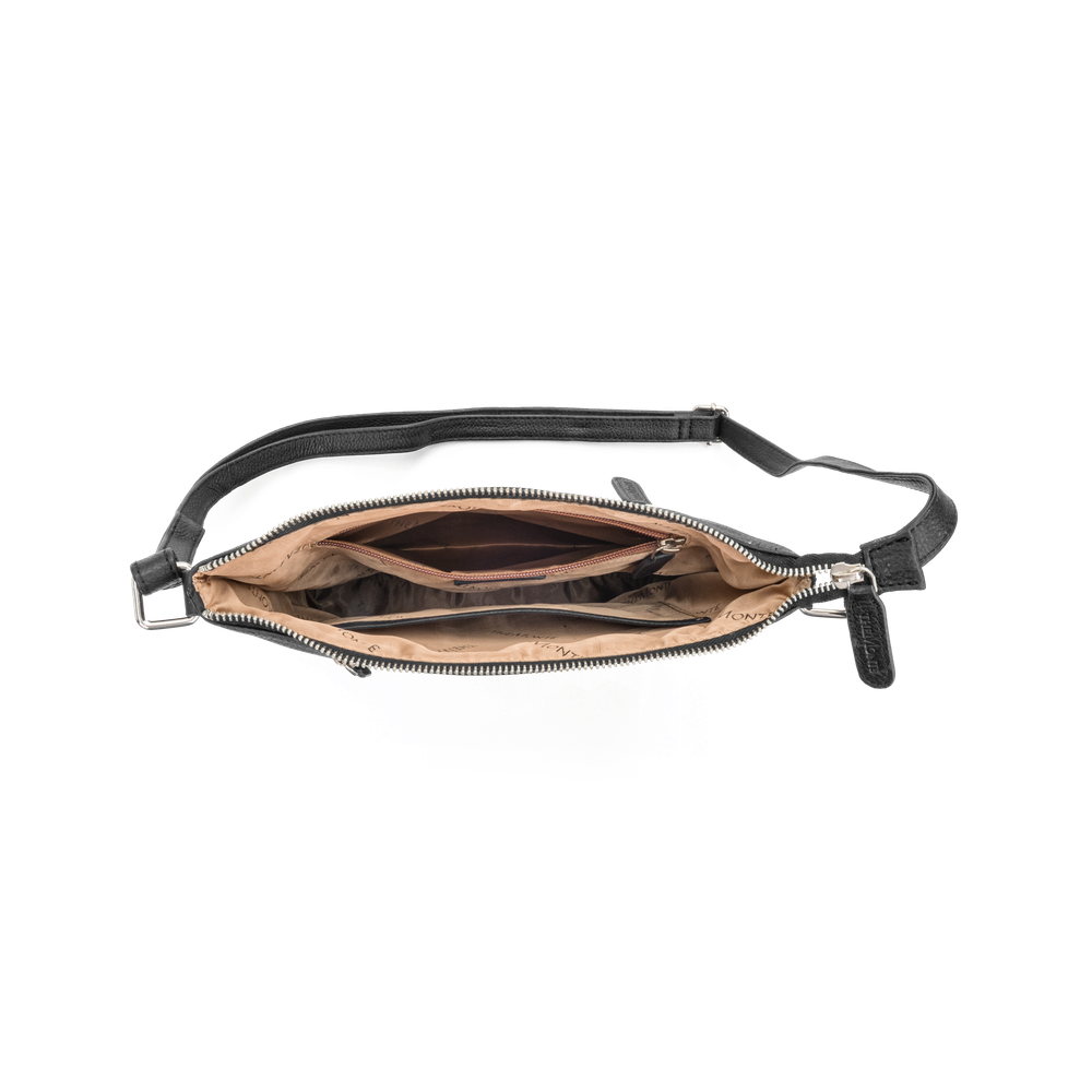 Crossbody axelväska Medium i skinn