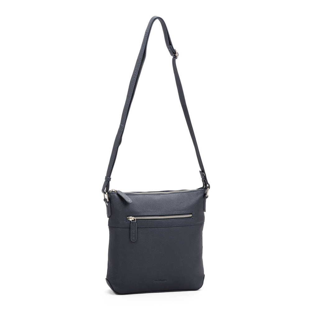 Crossbody axelväska Medium i skinn