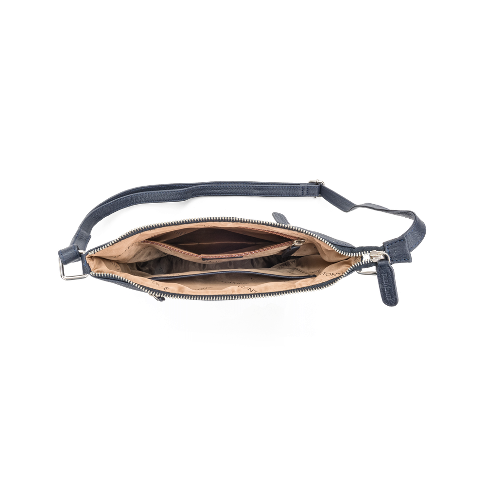 Crossbody axelväska Medium i skinn