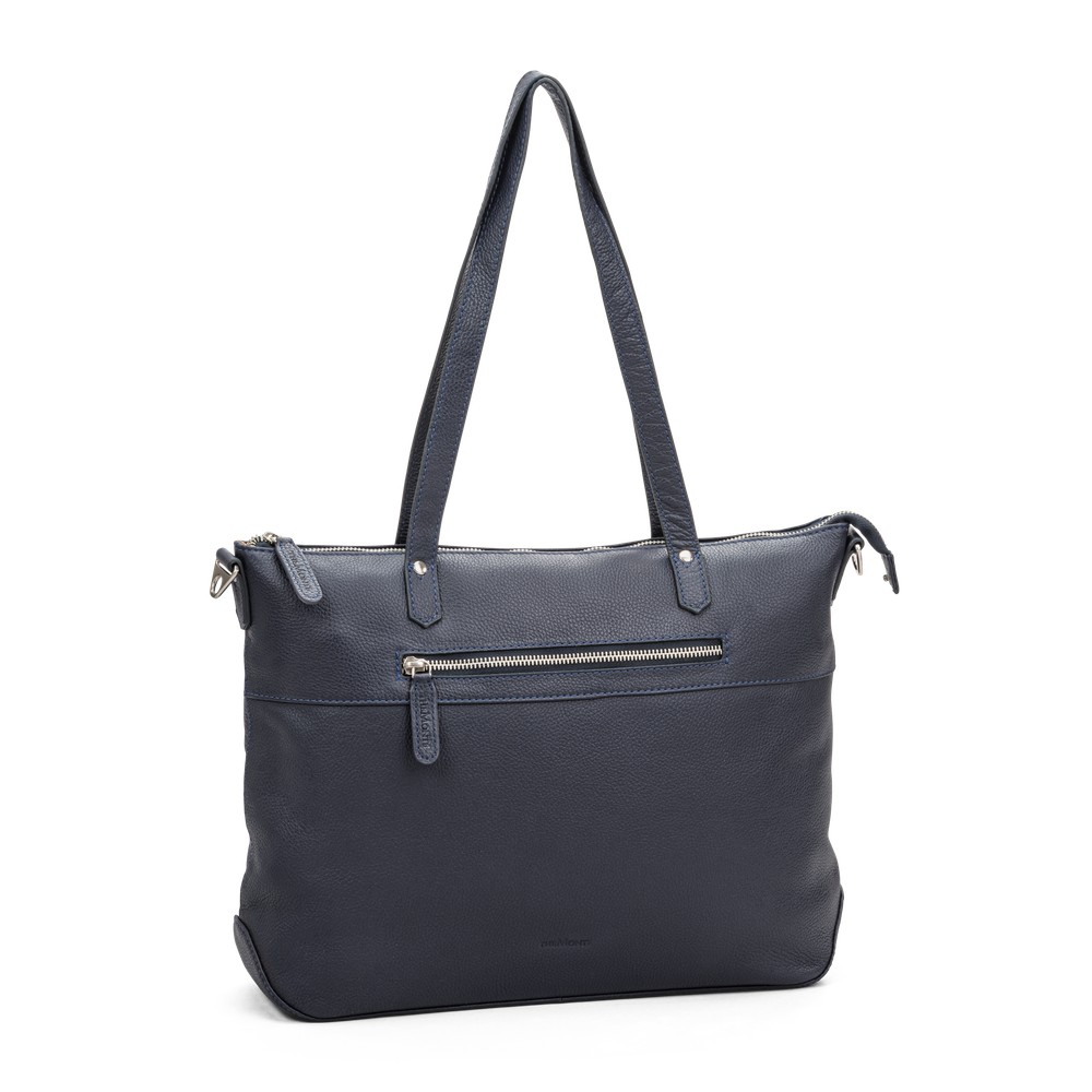 Tote bag i skinn