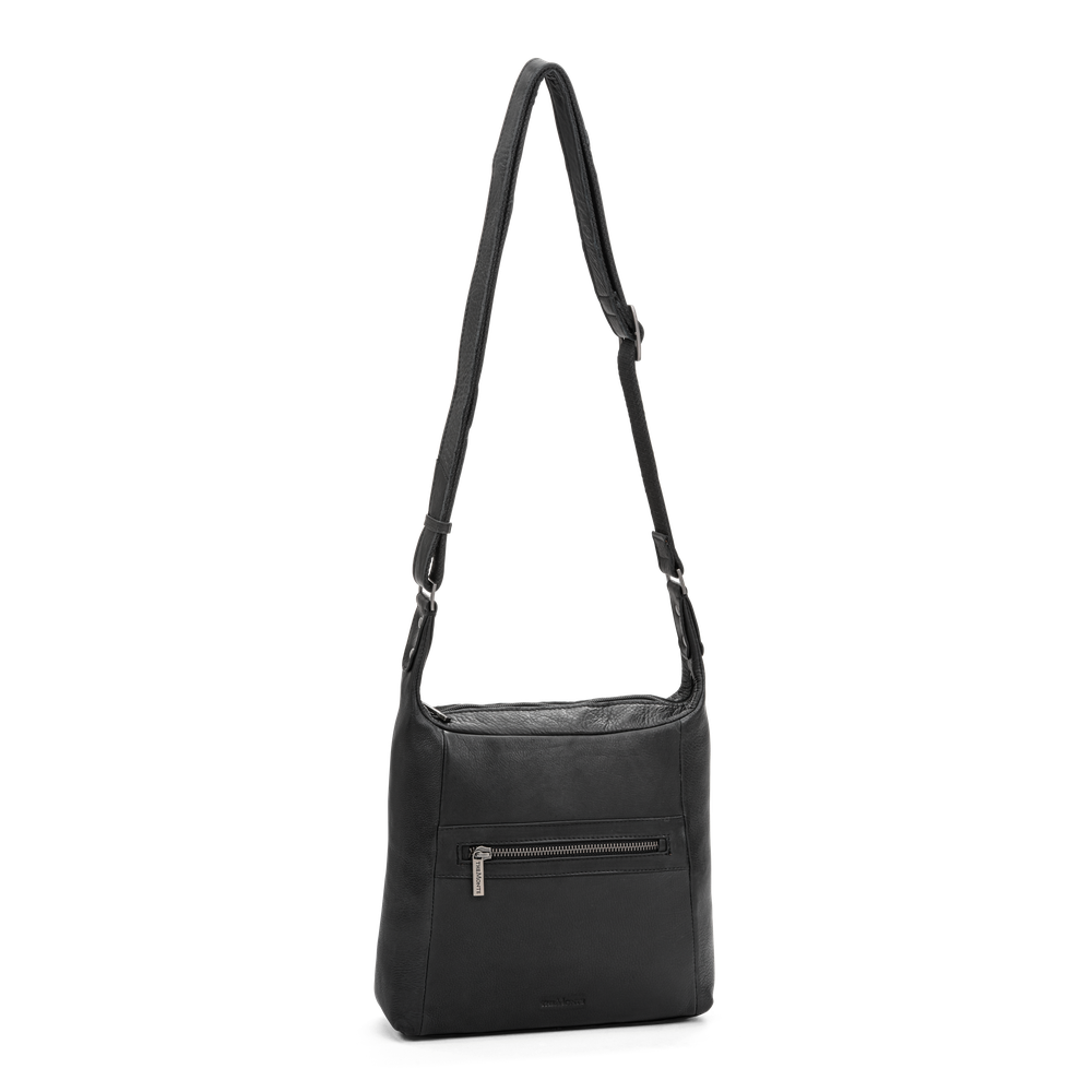 Crossbody väska i skinn