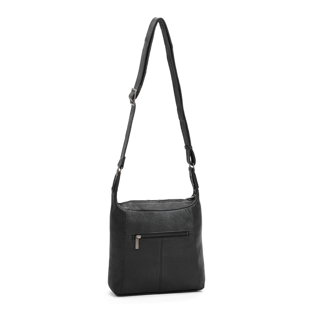 Crossbody väska i skinn