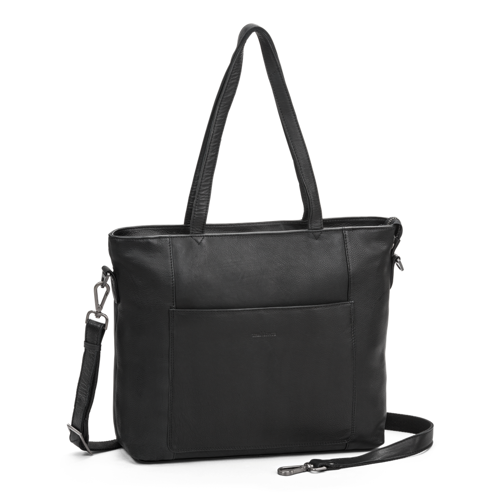 Tote bag 15,4” i skinn