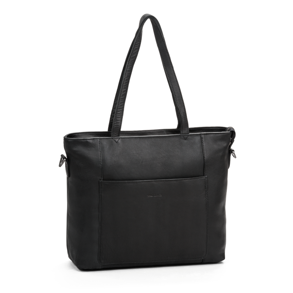 Tote bag 15,4” i skinn