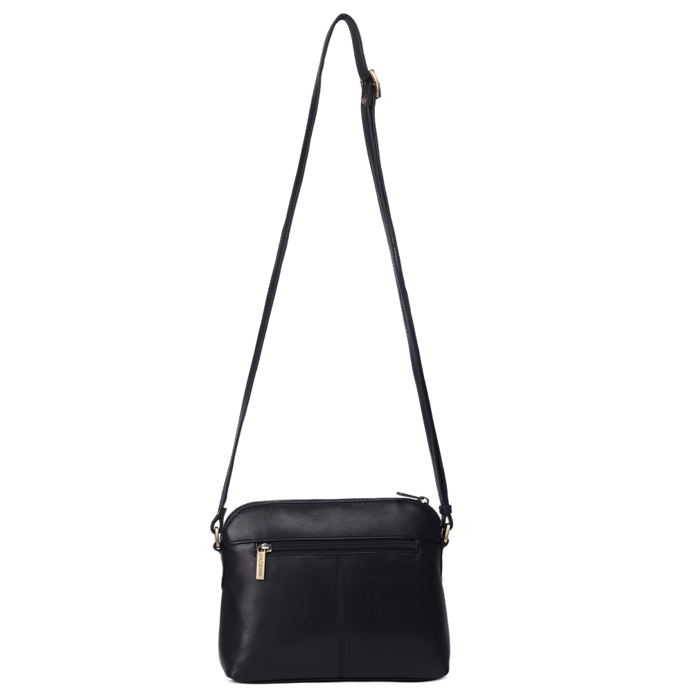 Crossbody-väska small i skinn
