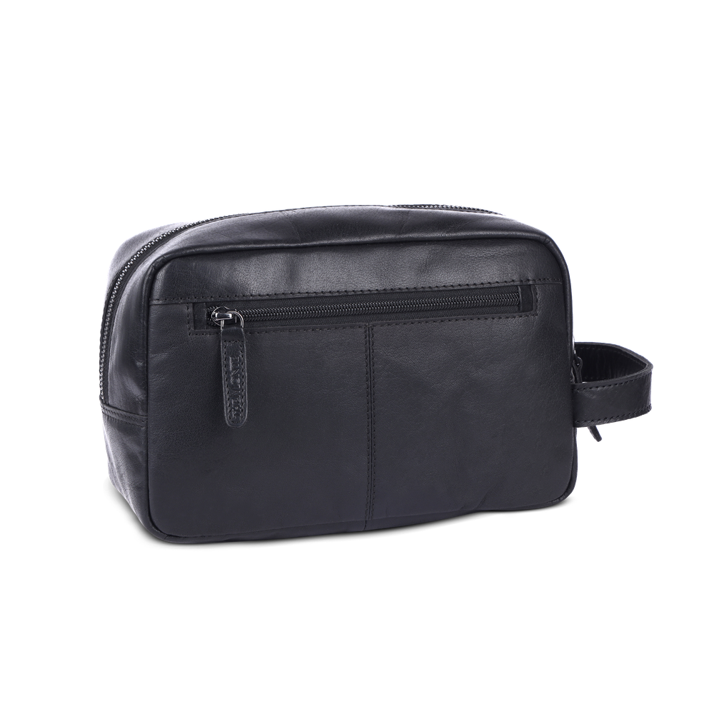 Toiletry bag medium i skinn