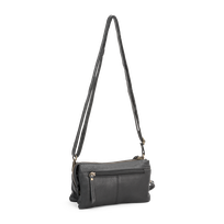 Väska clutch i skinn