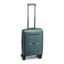 Bergen expanderbar kabinväska, 4 hjul, 55 cm, 43L Grön