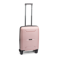 Bergen expanderbar kabinväska, 4 hjul, 55 cm, 43L Rose gold